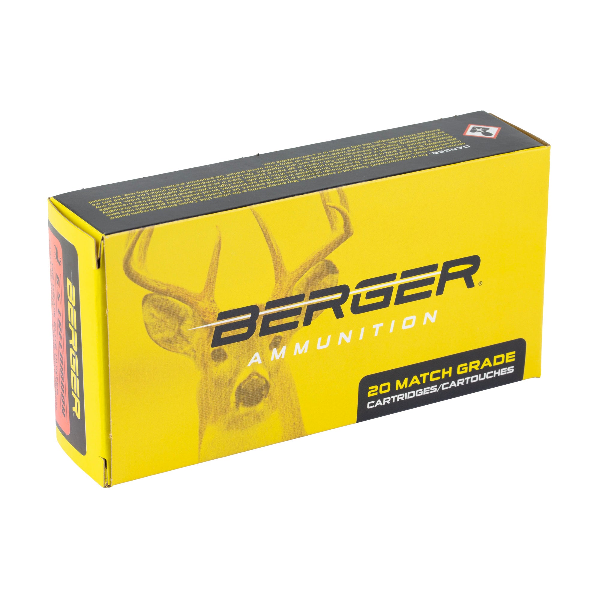 Berger Bullets Elite Hunter 6.5 Creedmoor 140 Grain Boat Tail Rifle Ammunition (20 Rounds per Box)