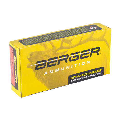 Berger Bullets 6.5 PRC Elite Hunter 140 Grain Boat Tail Rifle Ammunition (20 Rounds per Box)