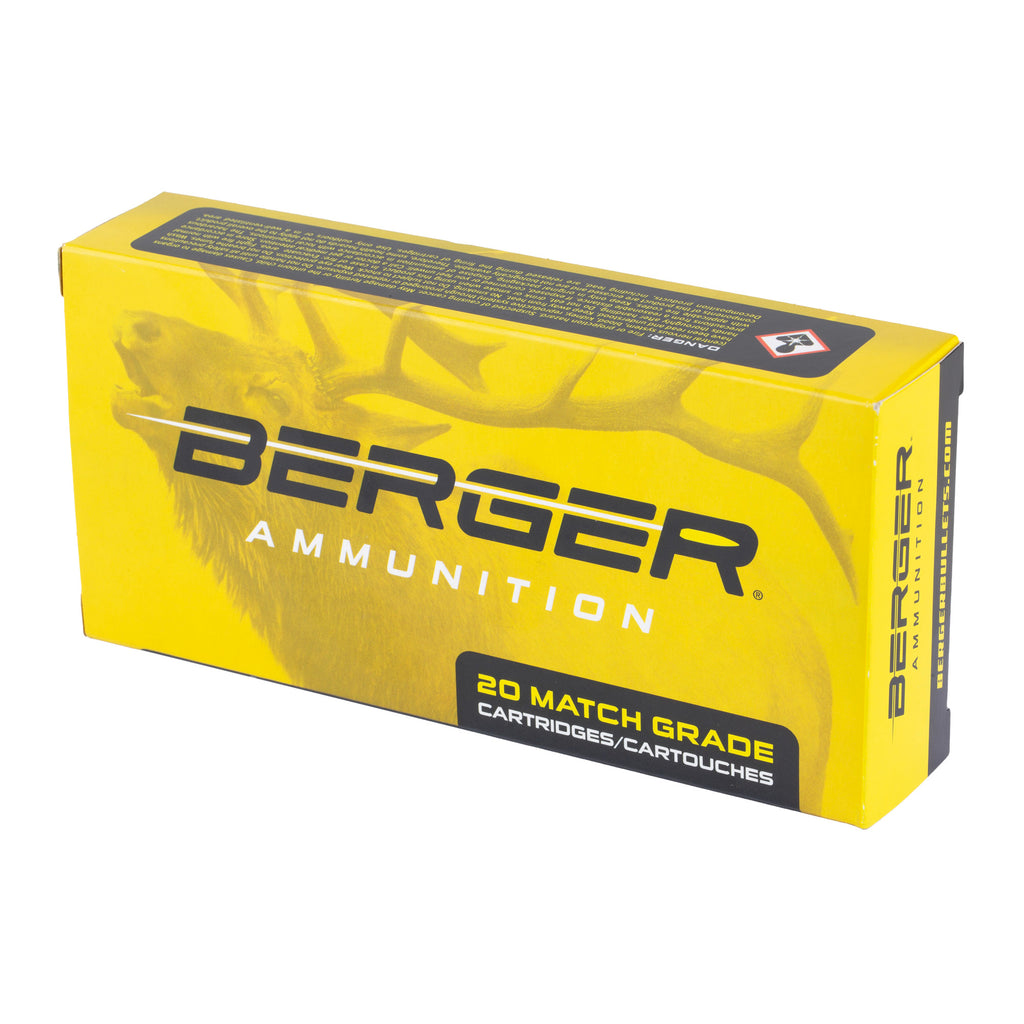 Berger Bullets 6.5 PRC Elite Hunter 140 Grain Boat Tail Rifle Ammunition (20 Rounds per Box)