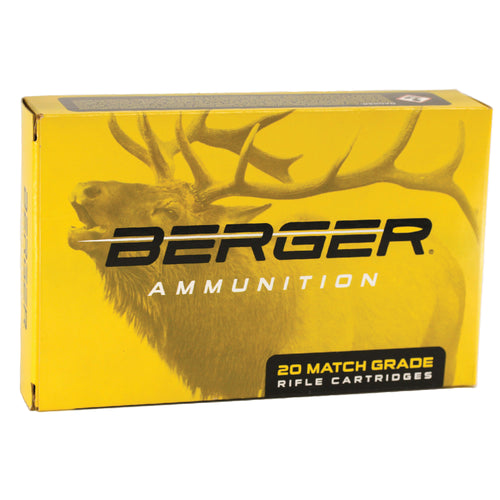 Berger Bullets Elite Hunter, 300PRC, 245 Grain, Boat Tail, 20 Round Box