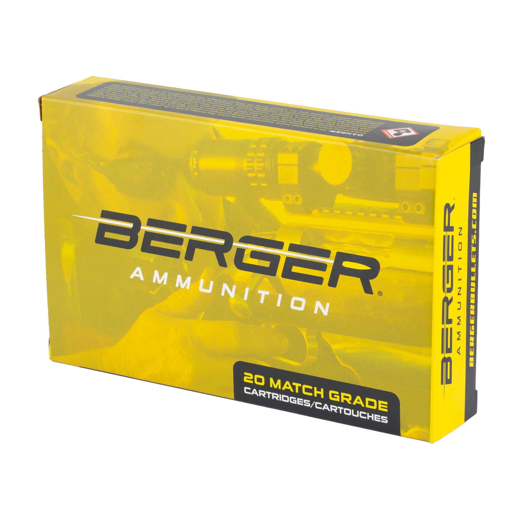 Berger Bullets Hybrid Target 300 PRC 215 Grain Ammunition - Box of 20 Rounds