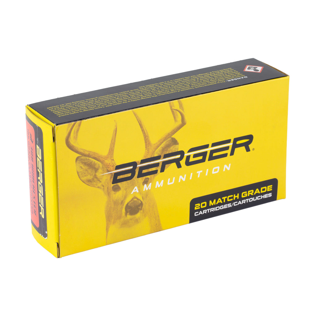 Berger Bullets Classic Hunter .30 Caliber 185 Grain Boat Tail Rifle Bullets (20 Rounds per Box)