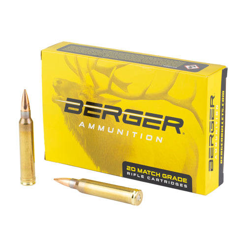 Berger Bullets Classic Hunter, 300 Winchester Magnum, 185 Grain, Boat Tail, 20 Round Box