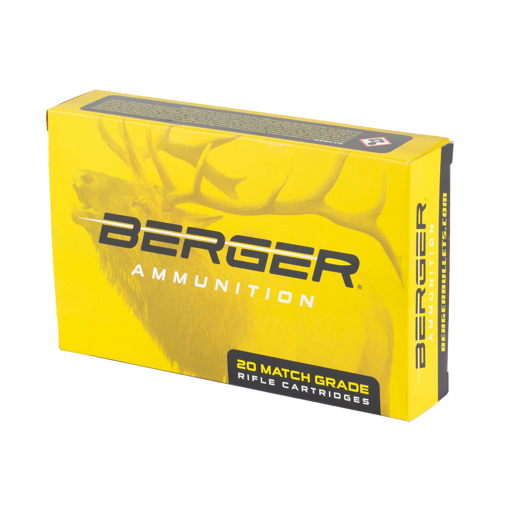 Berger Bullets Classic Hunter .30 Caliber 185 Grain Boat Tail Rifle Bullets (20 Count Box)