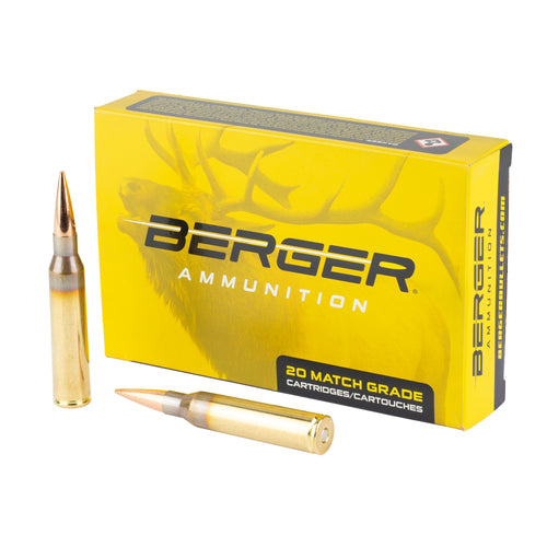 Berger Bullets Elite Hunter, .338 Lapua, 300 Grain, Boat Tail, 20 Round Box