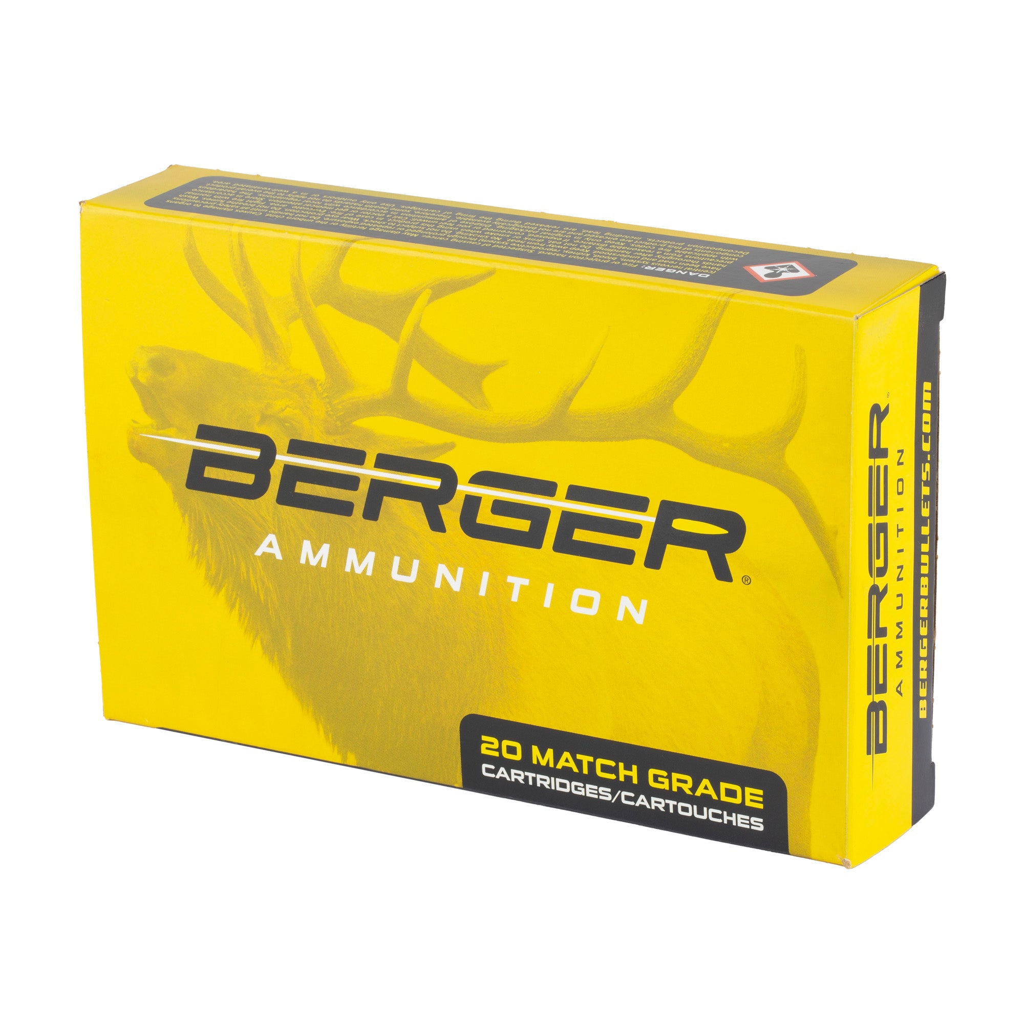 Berger Bullets Elite Hunter .338 Lapua 300 Grain Boat Tail - 20 Rounds