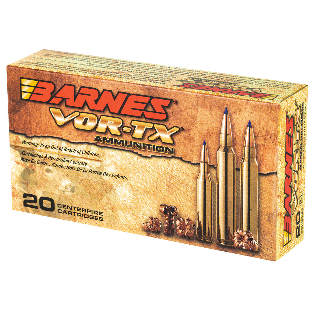 Barnes VOR-TX Tipped Triple Shock X 6.5 Creedmoor 120-Grain Ammunition (20 Rounds)