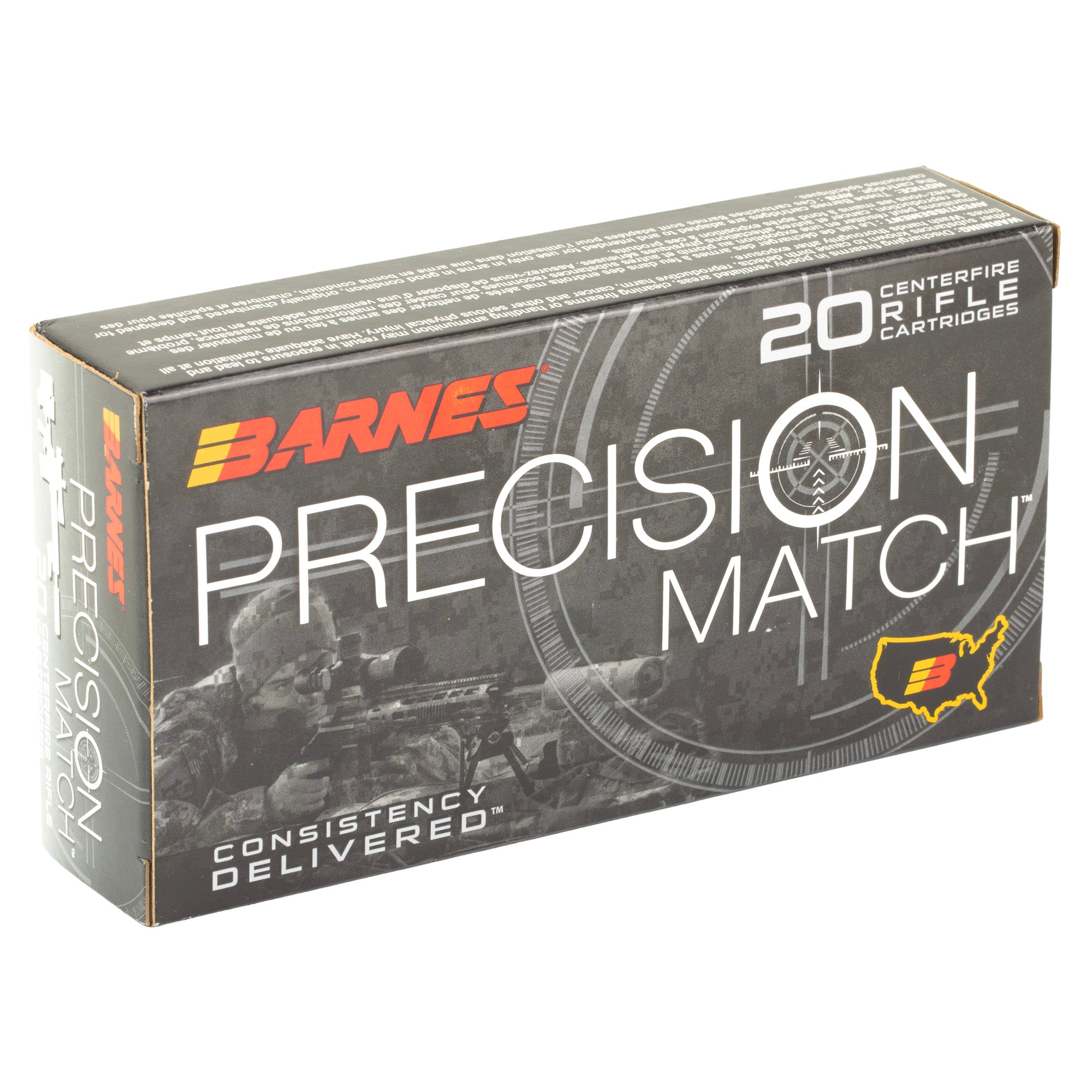 Barnes Precision Match 6.5 Creedmoor 140 Grain Open Tip Match Ammo – Reliable Long-Range Performance