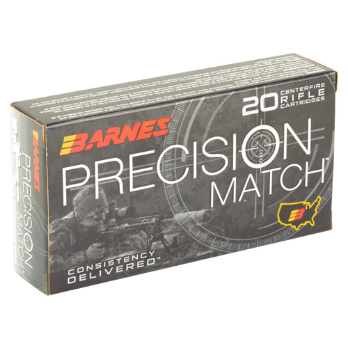 Barnes Precision Match 6.5 Creedmoor 140 Grain Open Tip Match Ammo – Reliable Long-Range Performance