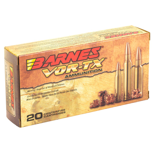 Barnes VOR-TX 6.5 PRC 130 Grain Triple Shock X Ammunition - 20 Rounds per Box