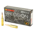 Barnes Precision Match 6mm Creedmoor Ammunition 112 Grain Open Tip Match - 20 Rounds per Box
