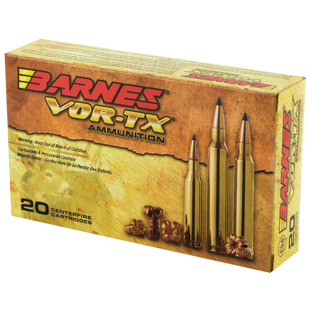 Barnes VOR-TX Tipped Triple Shock X 7mm Remington Magnum 140 Grain Ammunition