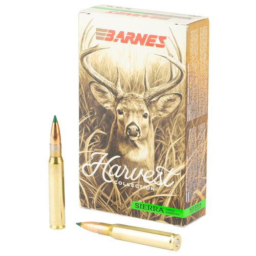 Barnes Harvest Collection, 30-06 Springfield, 180 Grain, Tipped Game King, 20 Round Box