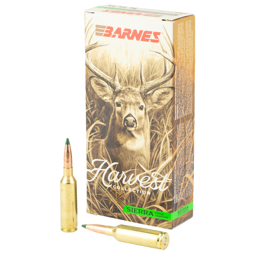 Barnes Harvest Collection, 6.5 Prc, 145 Grain, Tipped Gameking, 20 Round Box