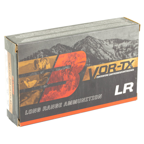 Barnes VOR-TX Long Range 300 PRC 208-Grain LRX Ammunition – 20 Rounds