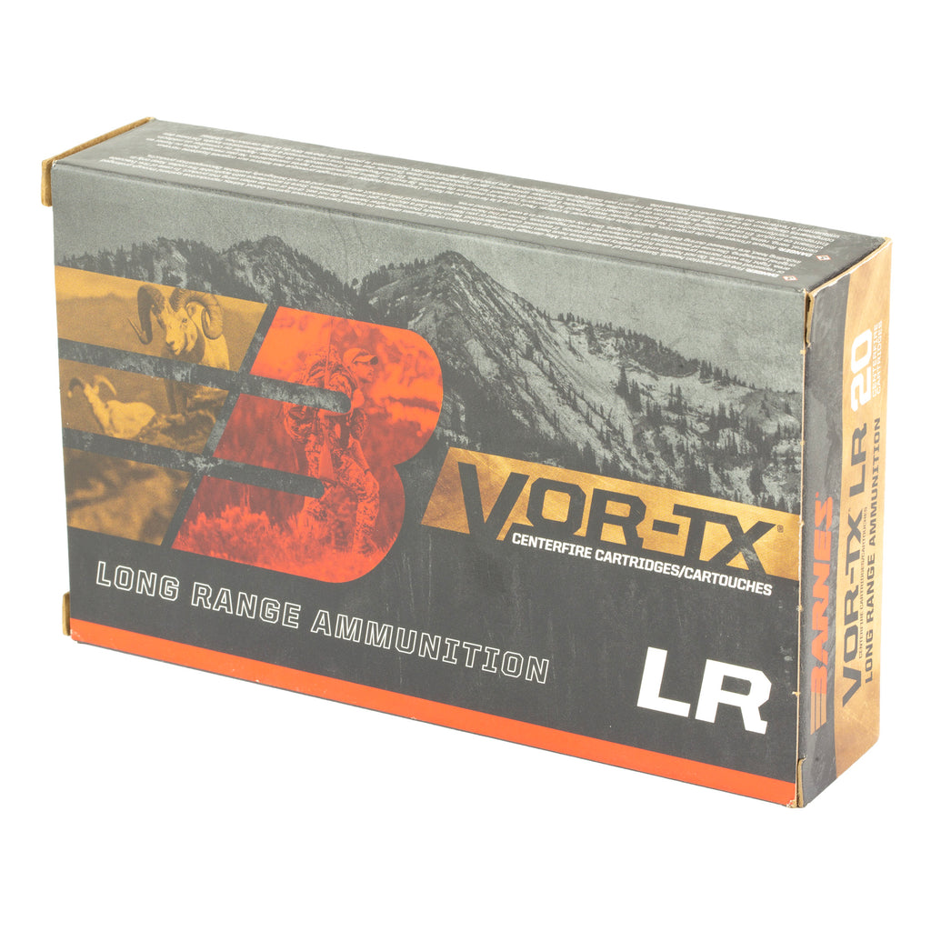 Barnes VOR-TX Long Range 300 PRC 208-Grain LRX Ammunition – 20 Rounds