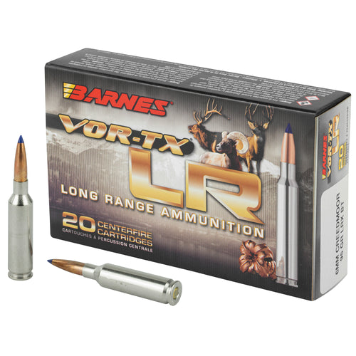 Barnes Vor-Tx Long Range, 6MM Creedmoor, 95 Grain, Lrx Bt, 20 Round Box