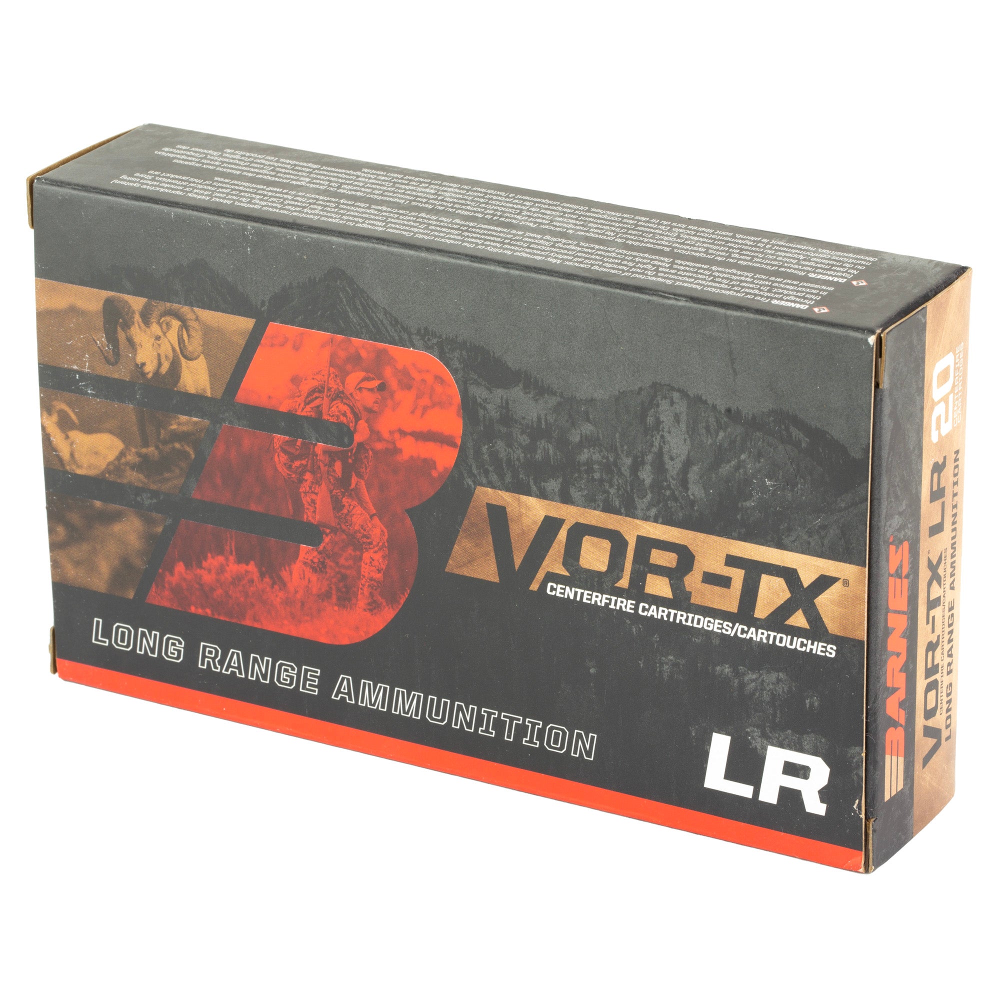 Barnes VOR-TX Long Range 7mm PRC 160-Grain LRX Ammunition - 20 Rounds per Box