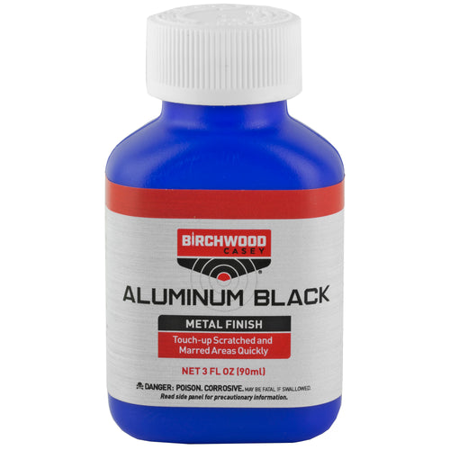 Birchwood Casey Aluminum Black Touch Up Liquid - 3oz for Guns and Metal Finishing