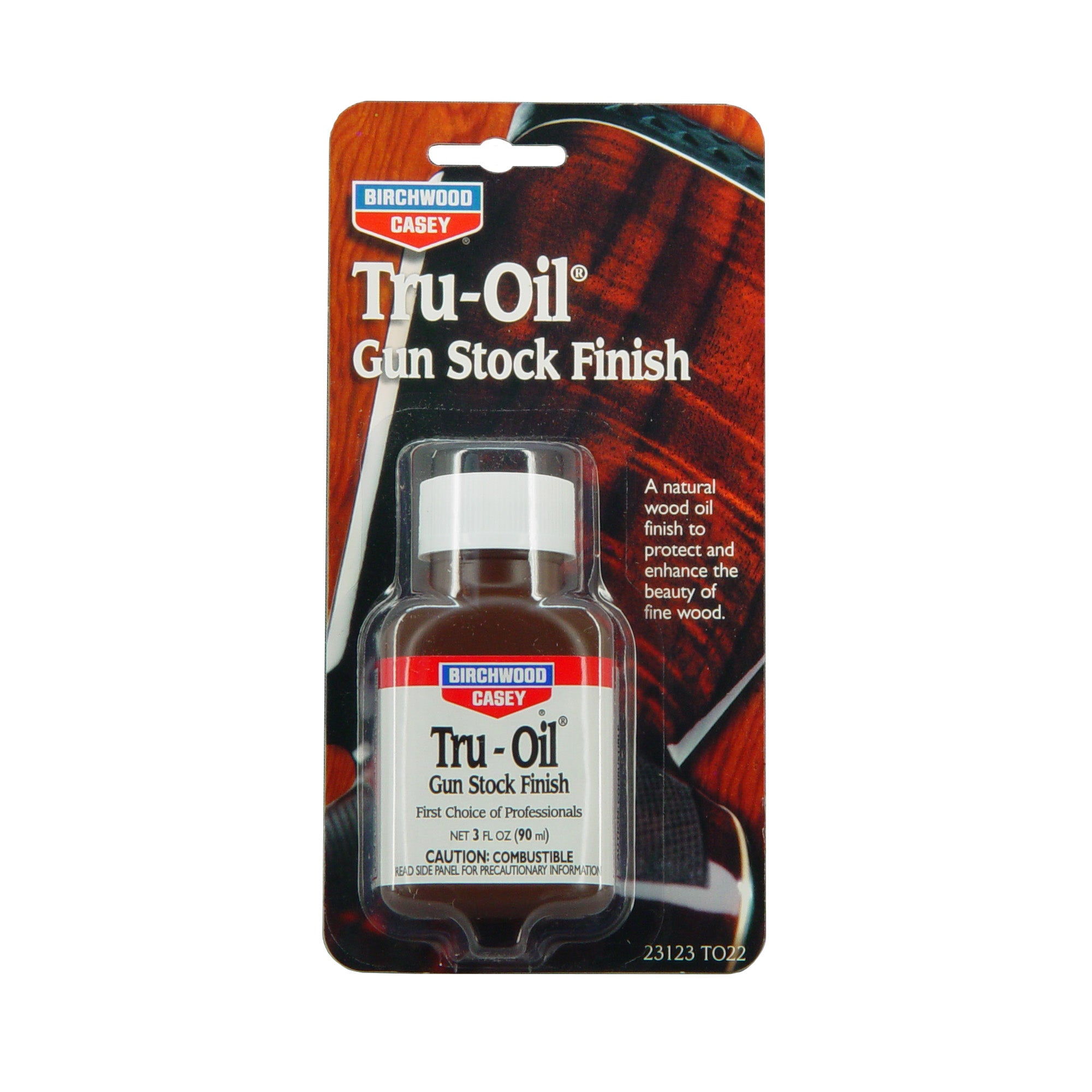 Birchwood Casey Tru-Oil Stock Finish 3 oz - Professional Gun Care & Refinishing