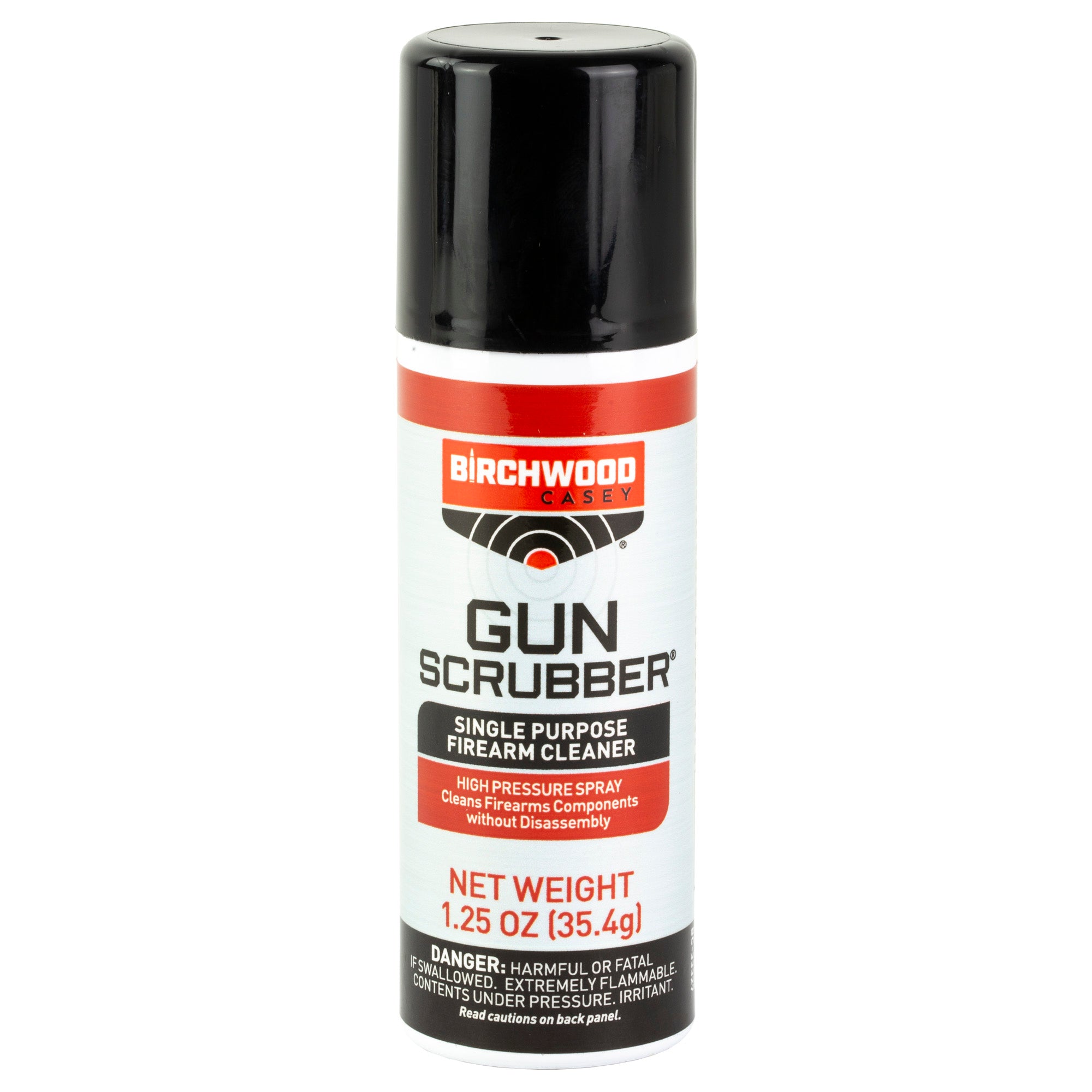Birchwood Casey Gun Scrubber Cleaner 1.25 oz Aerosol Can - Effective Gun and Firearm Cleaning Solution