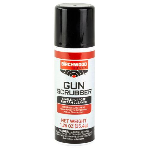 Birchwood Casey Gun Scrubber Cleaner 1.25 oz Aerosol Can - Effective Gun and Firearm Cleaning Solution