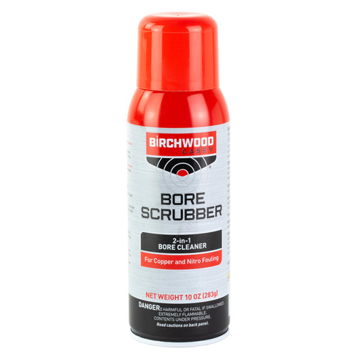 Birchwood Casey Bore Scrubber 10 oz Aerosol Bore Cleaner for Firearms Cleaning