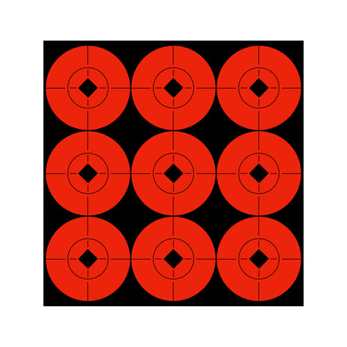 Birchwood Casey TS2 B/C Target Spots – 2 Inch Diameter, Pack of 90