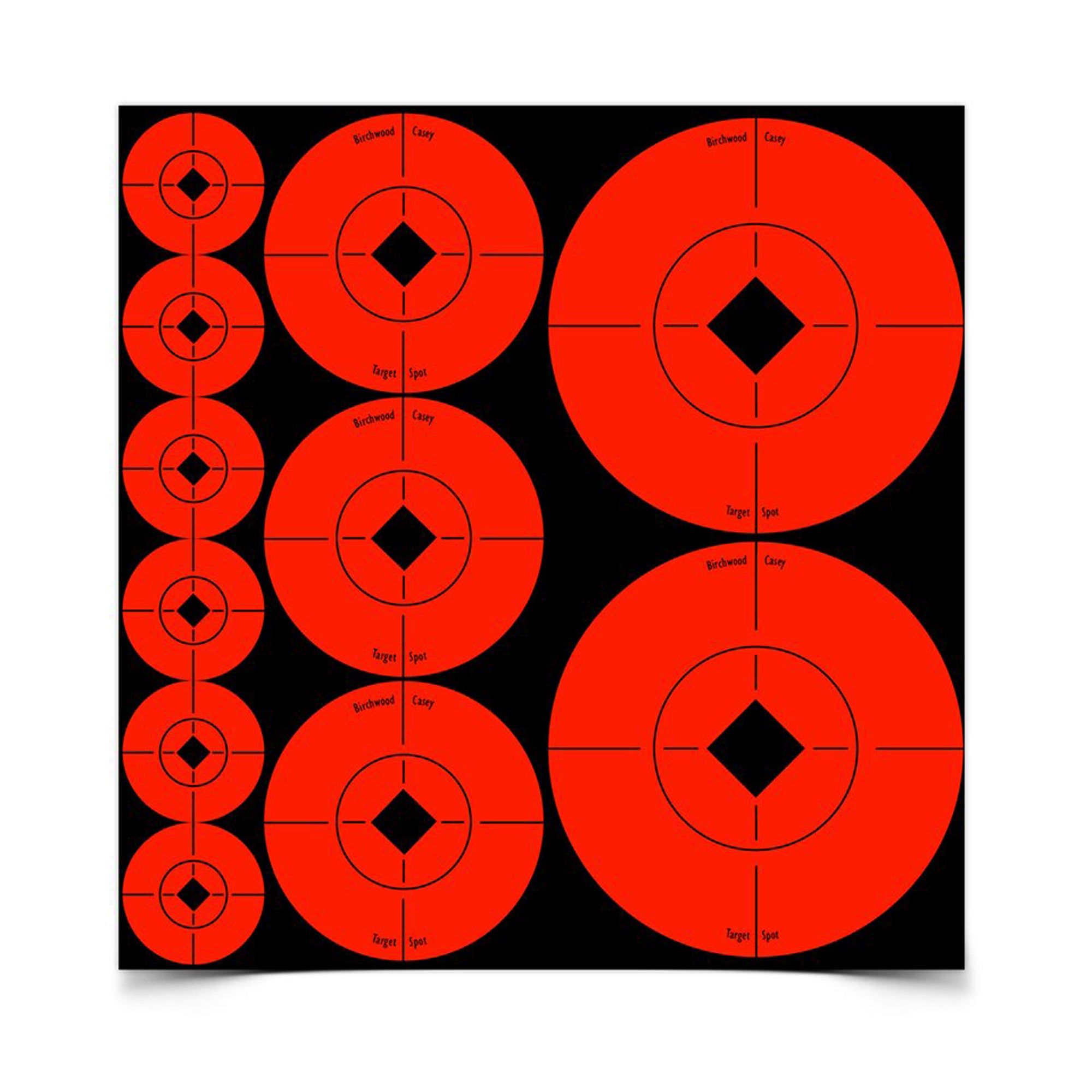 Birchwood Casey Target Spot Assortment - Variety Pack of Shooting Targets