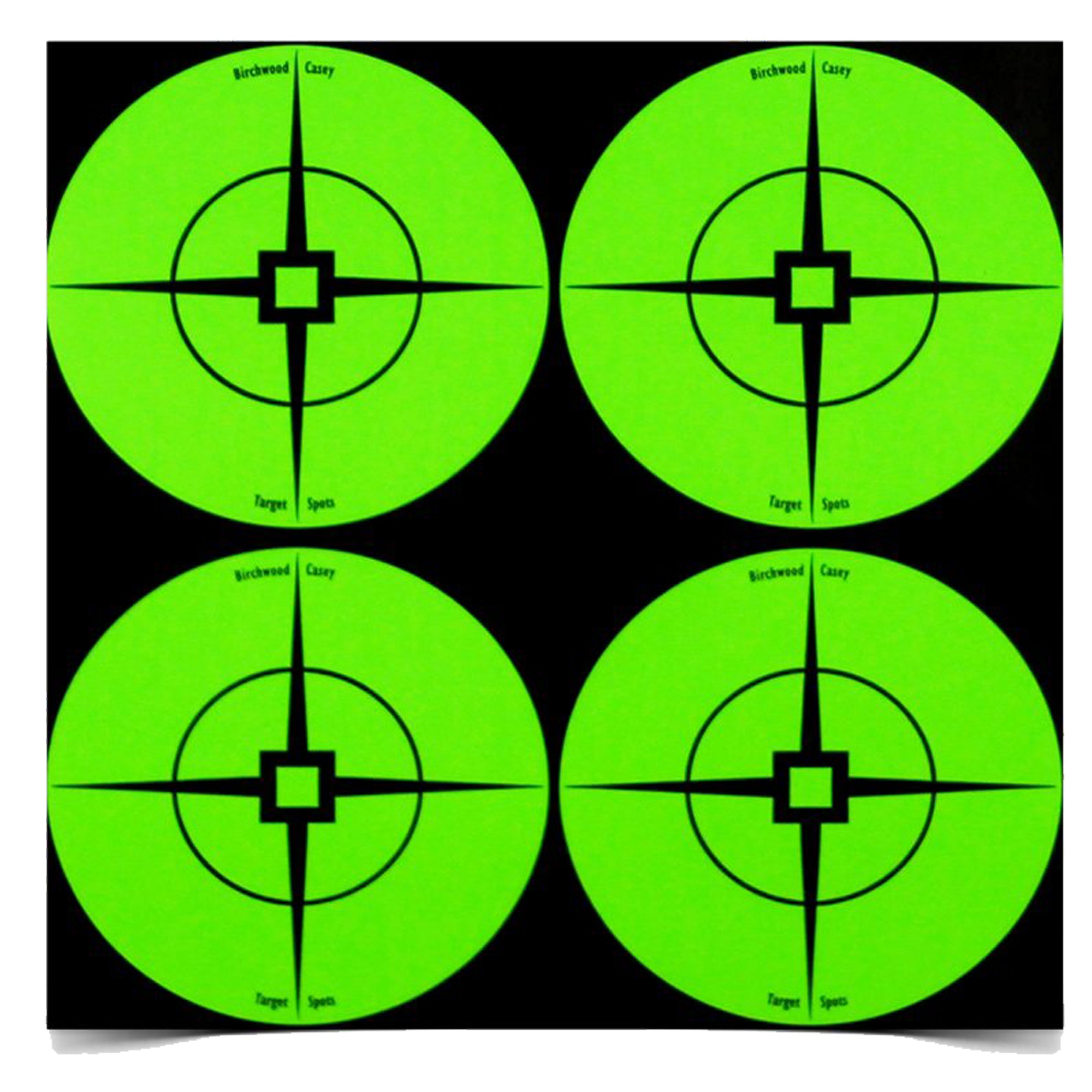Birchwood Casey B/C Target Spots Green 40-3 – 40 High-Visibility Shooting Targets for Range Practice and Training