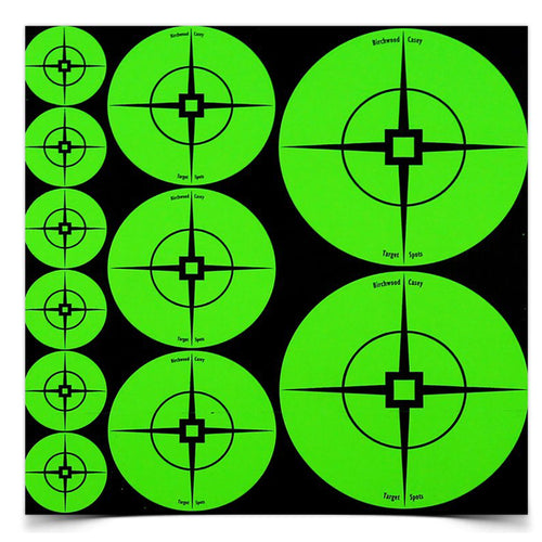 Birchwood Casey B/C Target Spots Green Assortment – Precision Shooting Targets