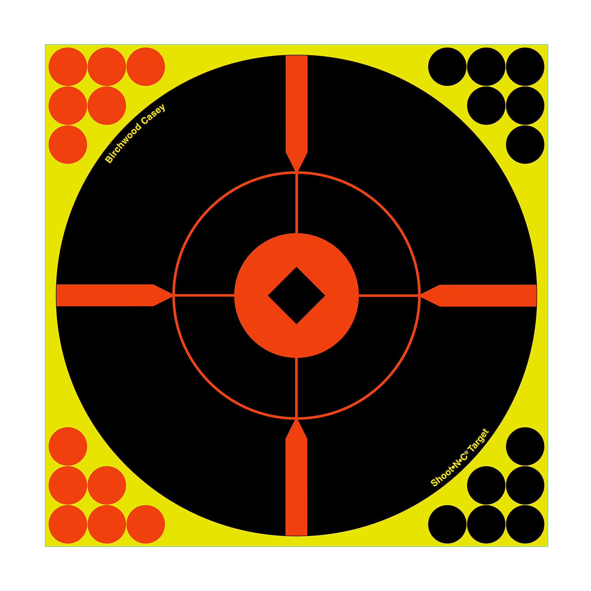 Birchwood Casey BMW-5 12-Inch Round Shooting Targets - Pack of 5