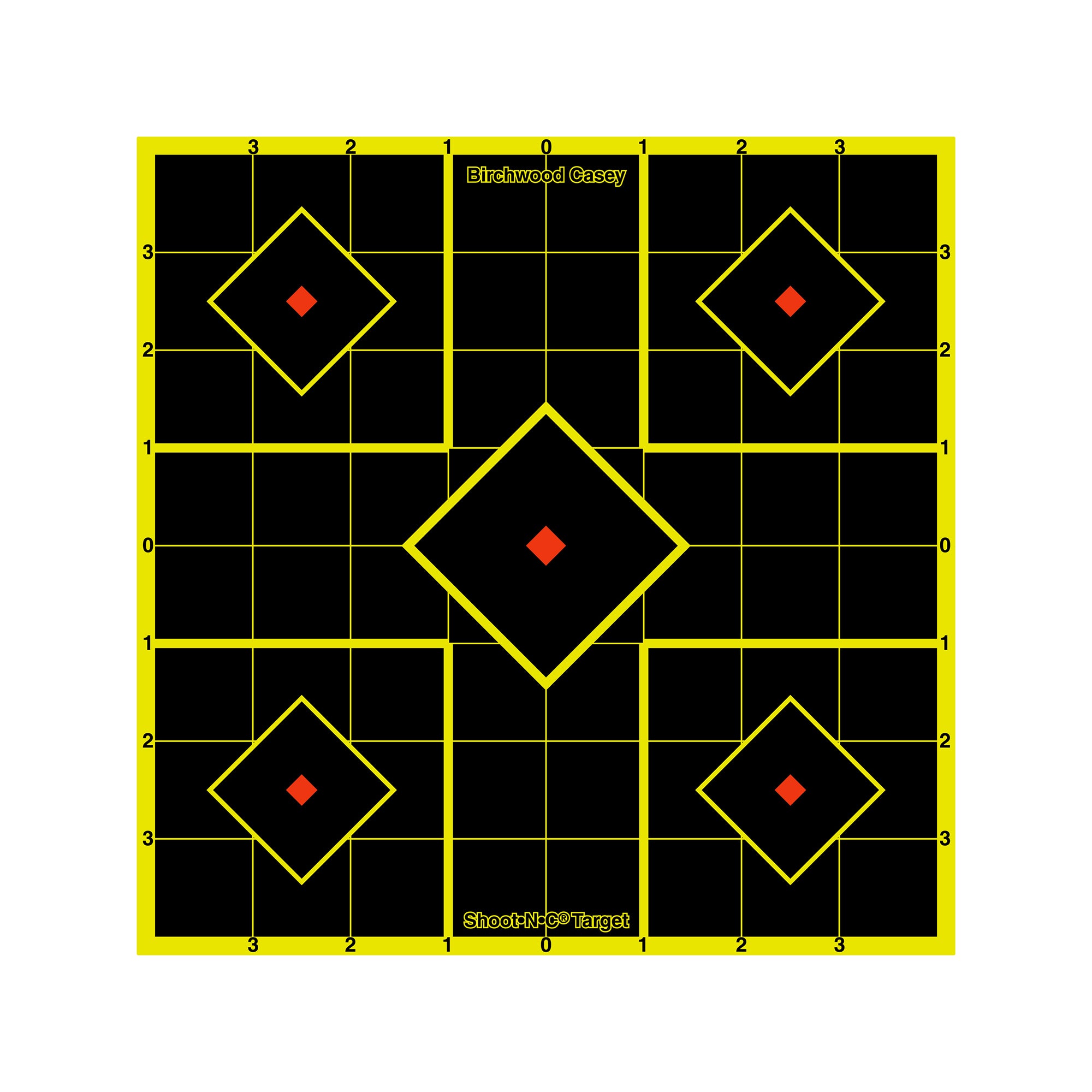 Birchwood Casey SI-6 Sight-In Targets, 8 Inch, Pack of 6