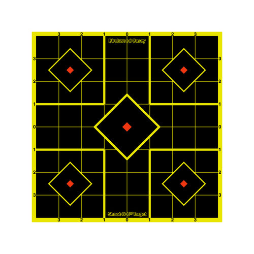 Birchwood Casey SI-6 Sight-In Targets, 8 Inch, Pack of 6