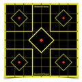 Birchwood Casey SI-15 Sight-In Targets – 8-inch Paper Targets for Shooting Practice