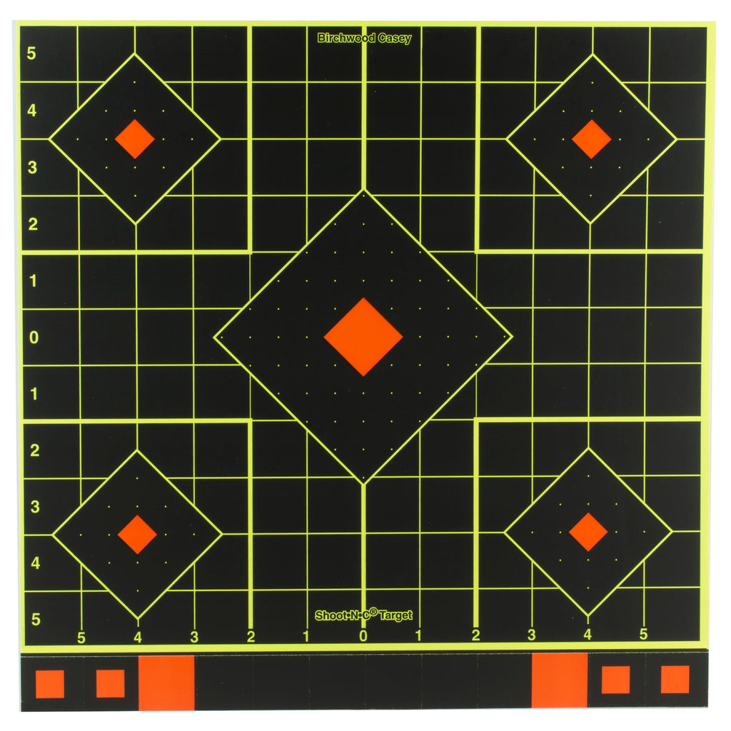 Birchwood Casey Shoot-N-C 12-Inch Sight-In Targets (5 Pack)