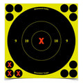 Birchwood Casey B8-60 6-Inch Round X-Bullseye Targets - Pack of 60
