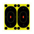 Birchwood Casey B24-12 7 Inch Oval Shooting Targets - Pack of 12