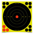 Birchwood Casey Shoot-N-C Round Bullseye Targets – 8 Round Size, Pack of 30