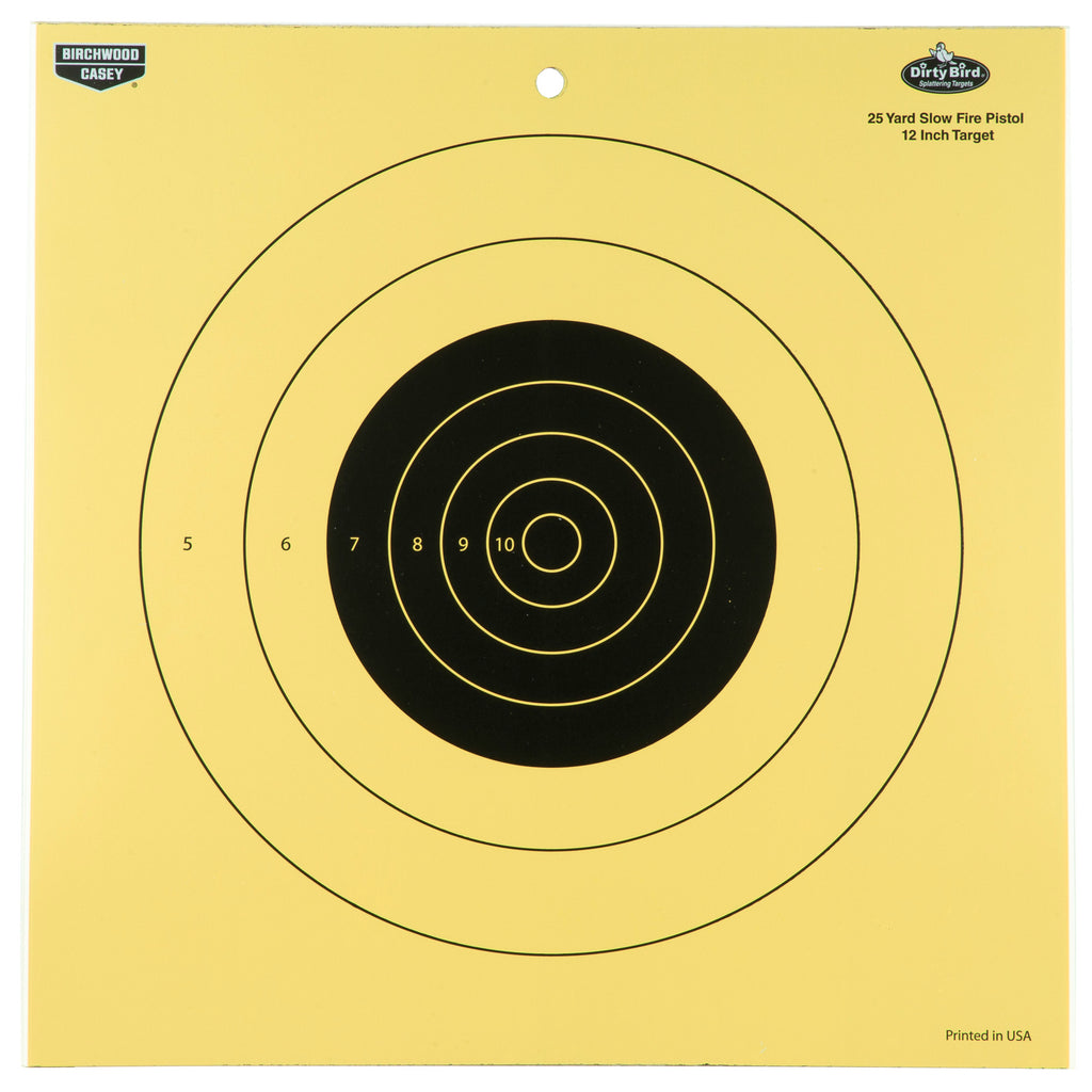 Birchwood Casey Dirty Bird 25-Yard Pistol Target - Model BC-35022