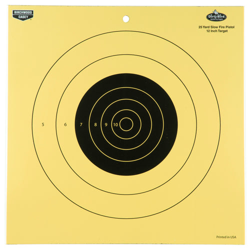 Birchwood Casey Dirty Bird 25-Yard Pistol Target - Model BC-35022