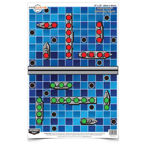 Birchwood Casey Pregame 12x18 Inch Targets - Pack of 8 for Shooting Practice and Range Use