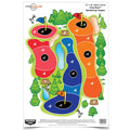 Birchwood Casey Pregame Chip Shot Targets, 8-Pack - 12x18 Inch Shooting Targets for Range Practice
