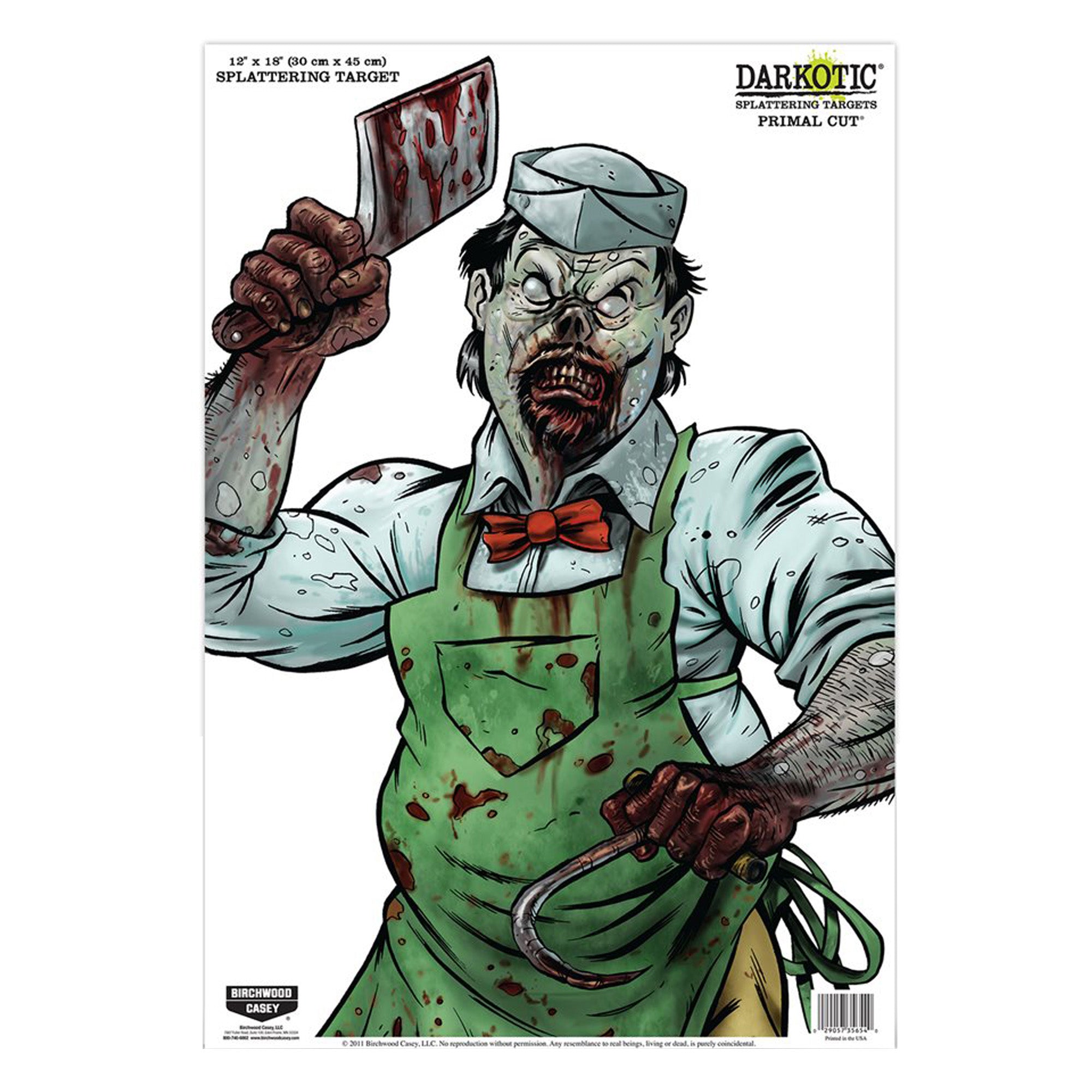 Birchwood Casey Darkotic/Zombie 12x18 Target - Pack of 8
