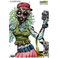 Birchwood Casey Darkotic/Zombie 12x18 Inch Shooting Targets (8 Pack)