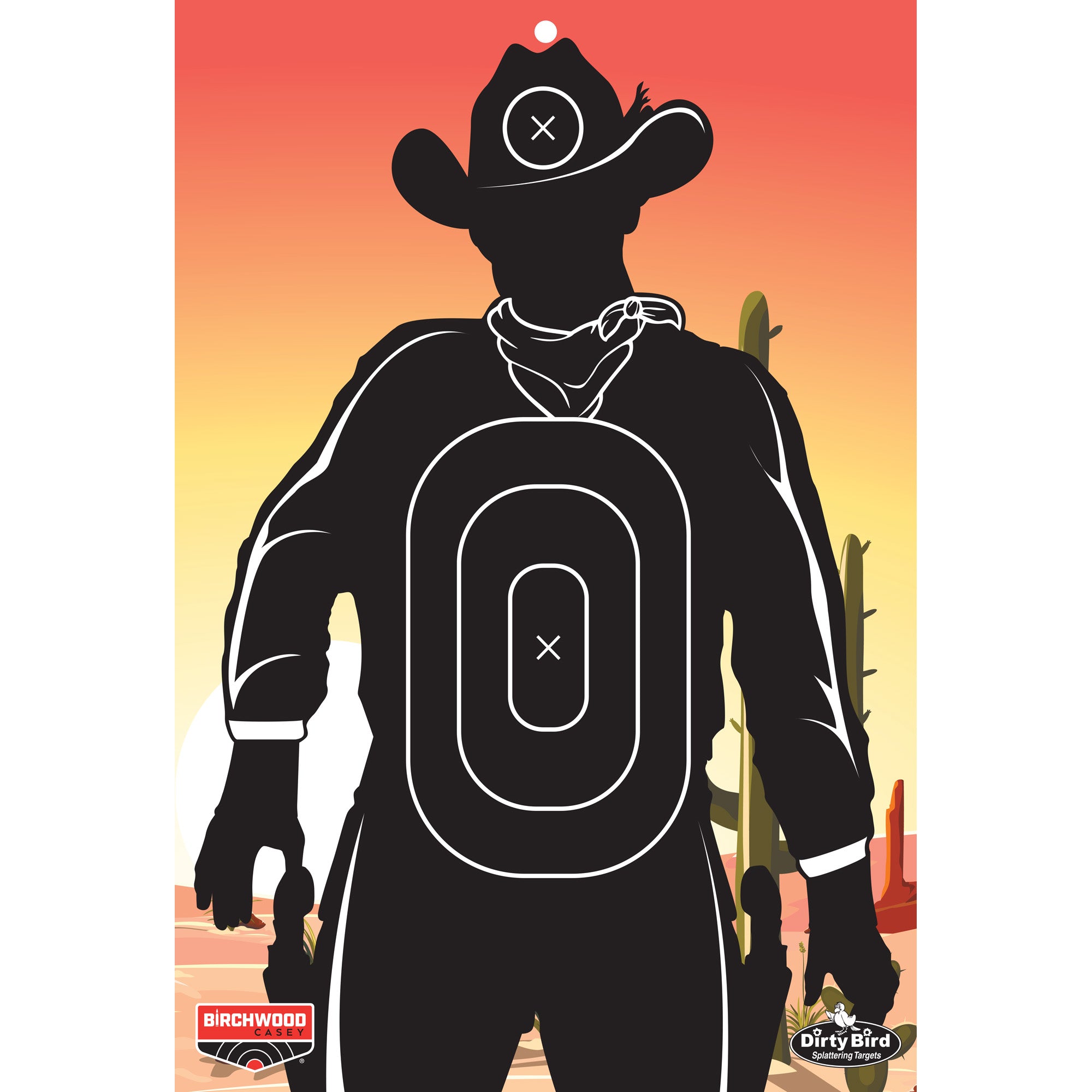 Birchwood Casey Dirty Bird Gunslinger Sky Target Set - 6 Pack, 12 x 18 Inches