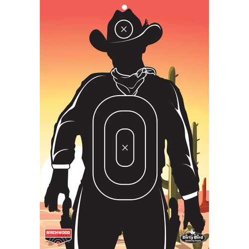 Birchwood Casey Dirty Bird Gunslinger Sky Target Set - 6 Pack, 12 x 18 Inches