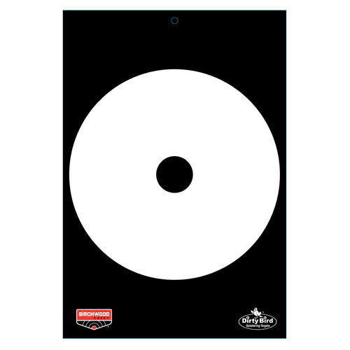 Birchwood Casey Dirty Bird 12x18 Target - QuickDraw 6-Pack for Shooting Practice and Range Use