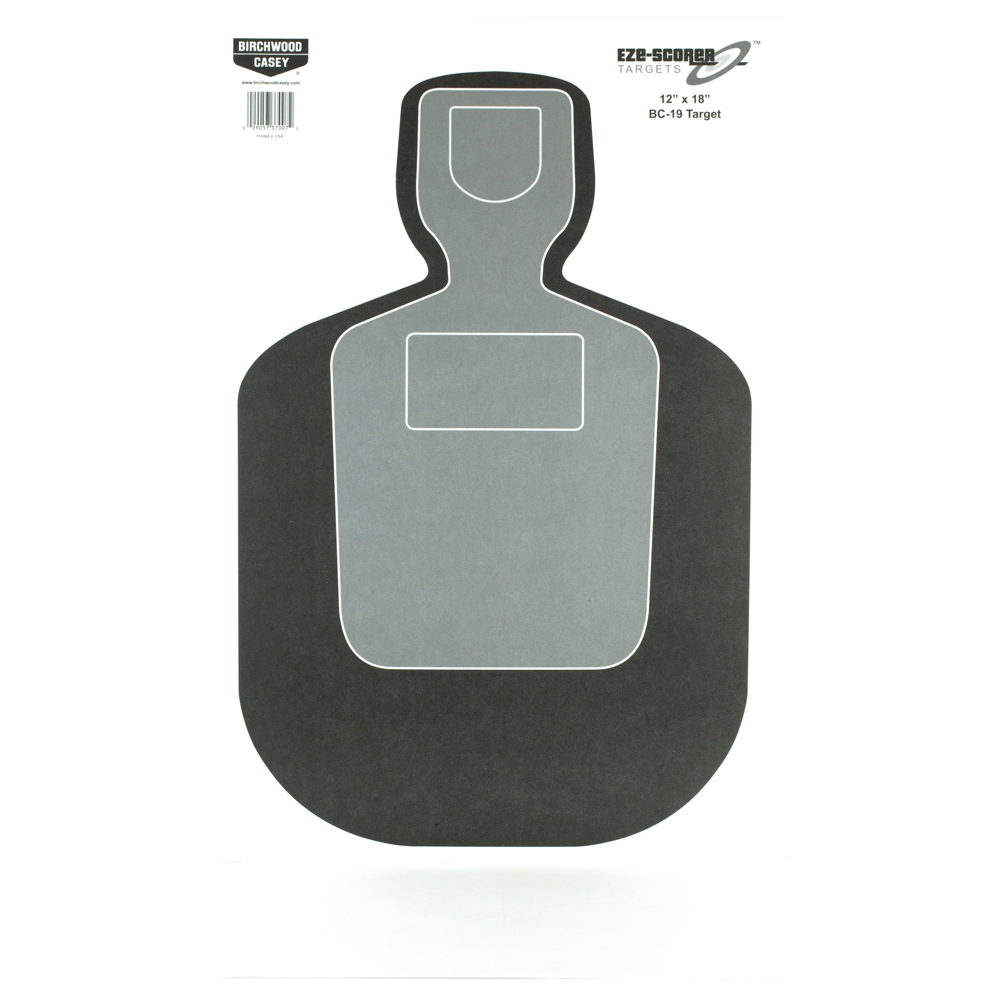 Birchwood Casey B/C EZE-SCORER BC-19 Targets, 12x18 Inches, Pack of 100