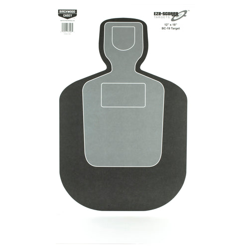Birchwood Casey B/C EZE-SCORER BC-19 Targets, 12x18 Inches, Pack of 100
